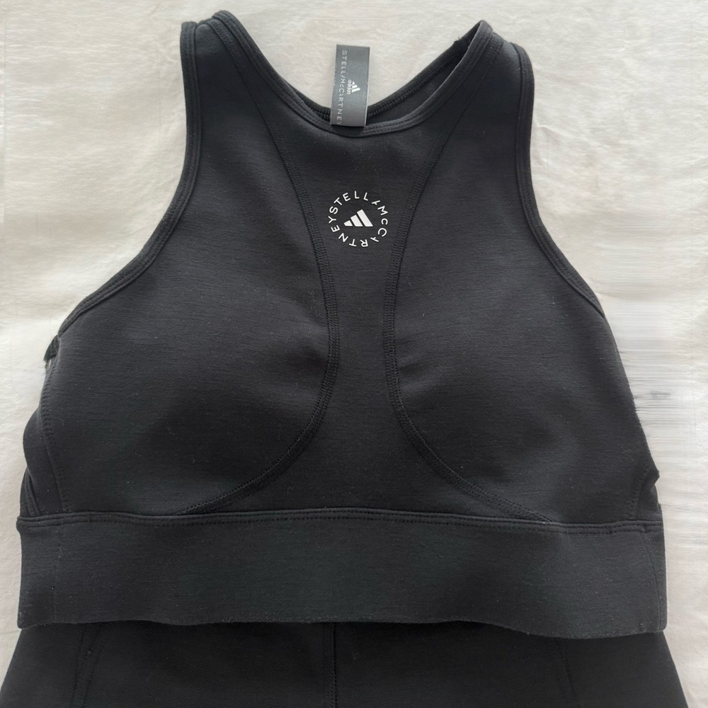 Stella McCartney Adidas Sports Top and Shorts - Picture 2 of 6
